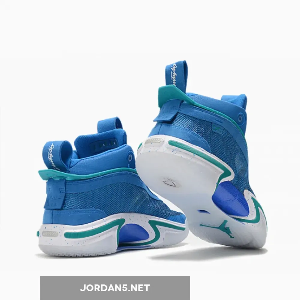 Luka Doncic x Air Jordan 36 PE Blue White Green DJ4483-400
