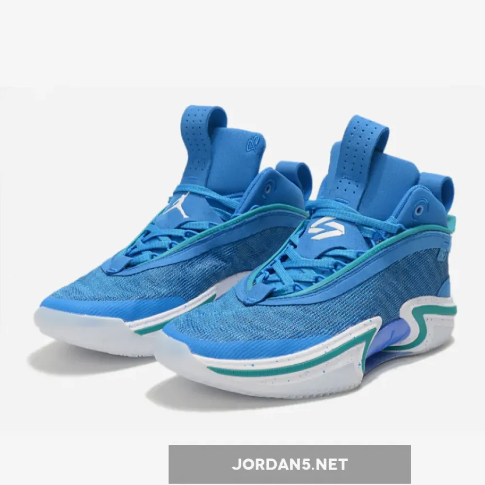 Luka Doncic x Air Jordan 36 PE Blue White Green DJ4483-400