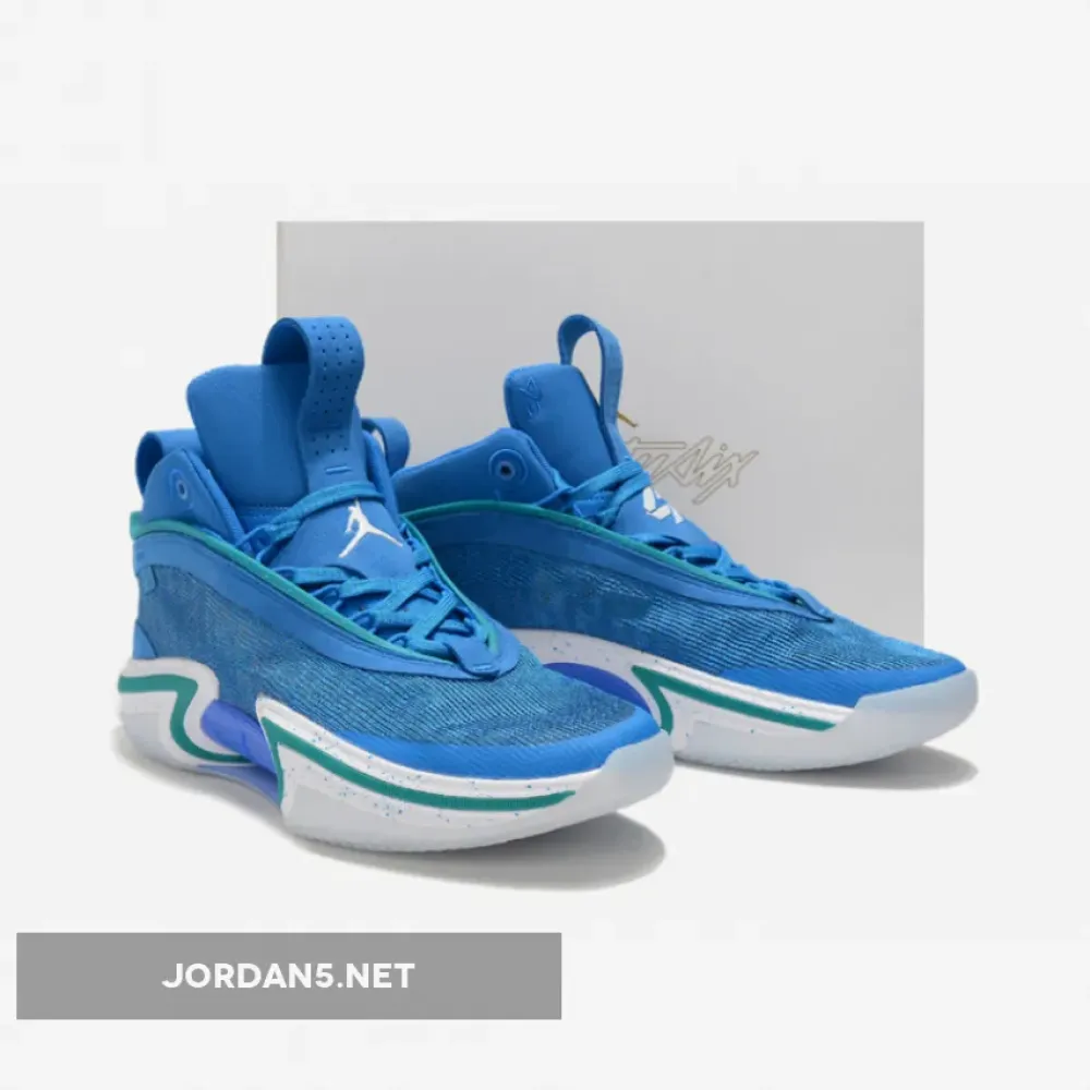 Luka Doncic x Air Jordan 36 PE Blue White Green DJ4483-400
