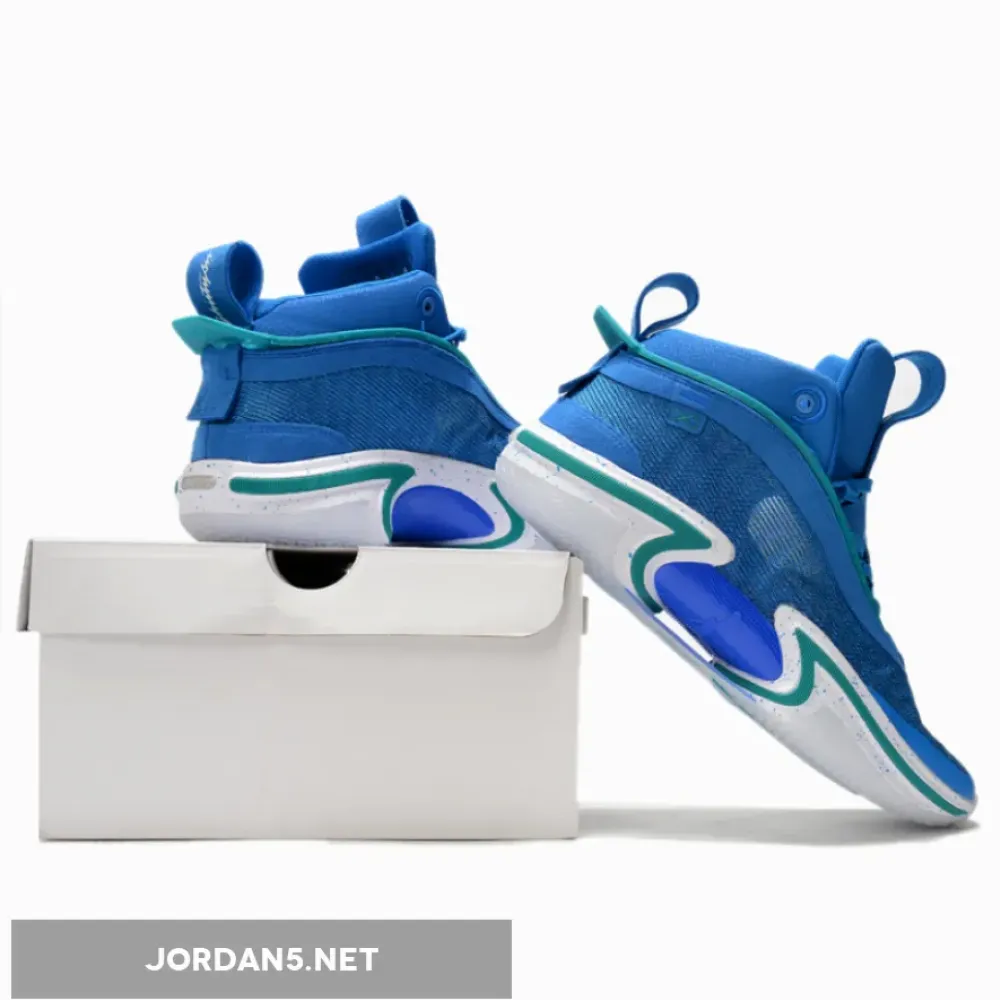Luka Doncic x Air Jordan 36 PE Blue White Green DJ4483-400