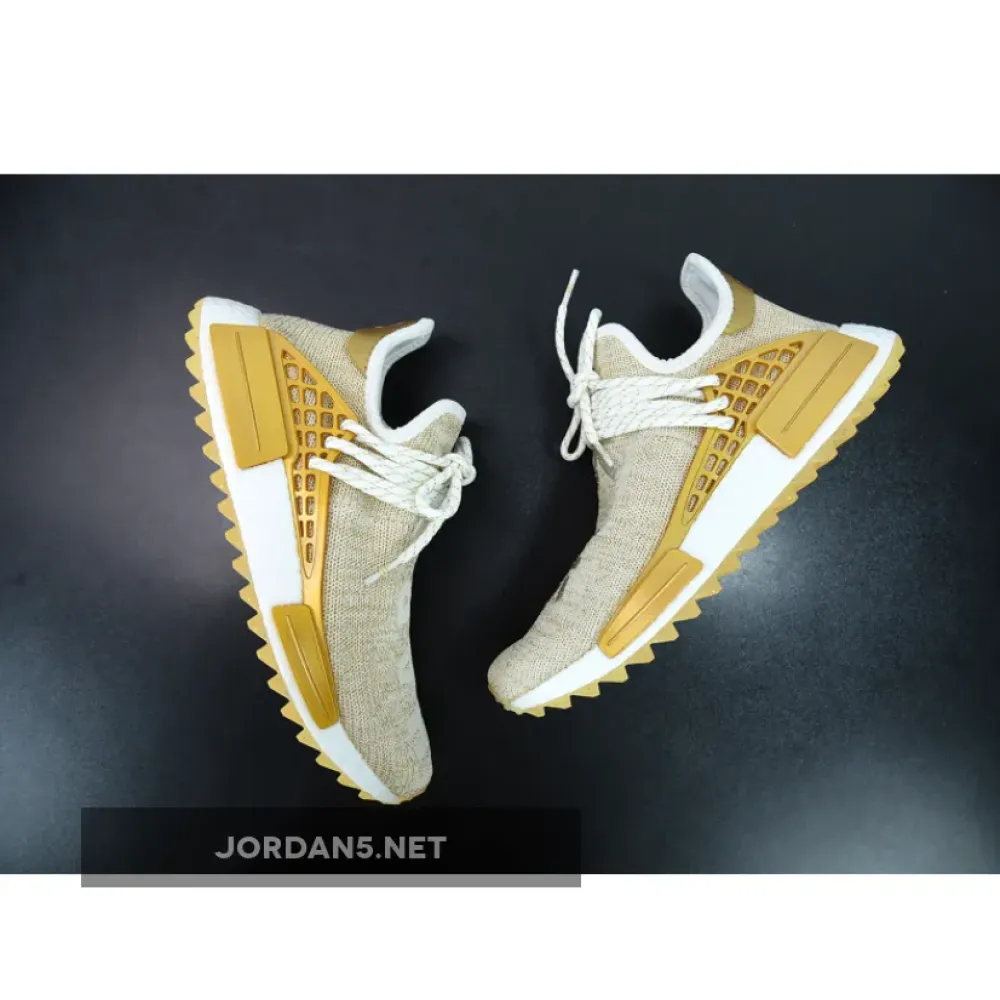 Pharrell x adidas NMD Hu Happy Gold  F99762