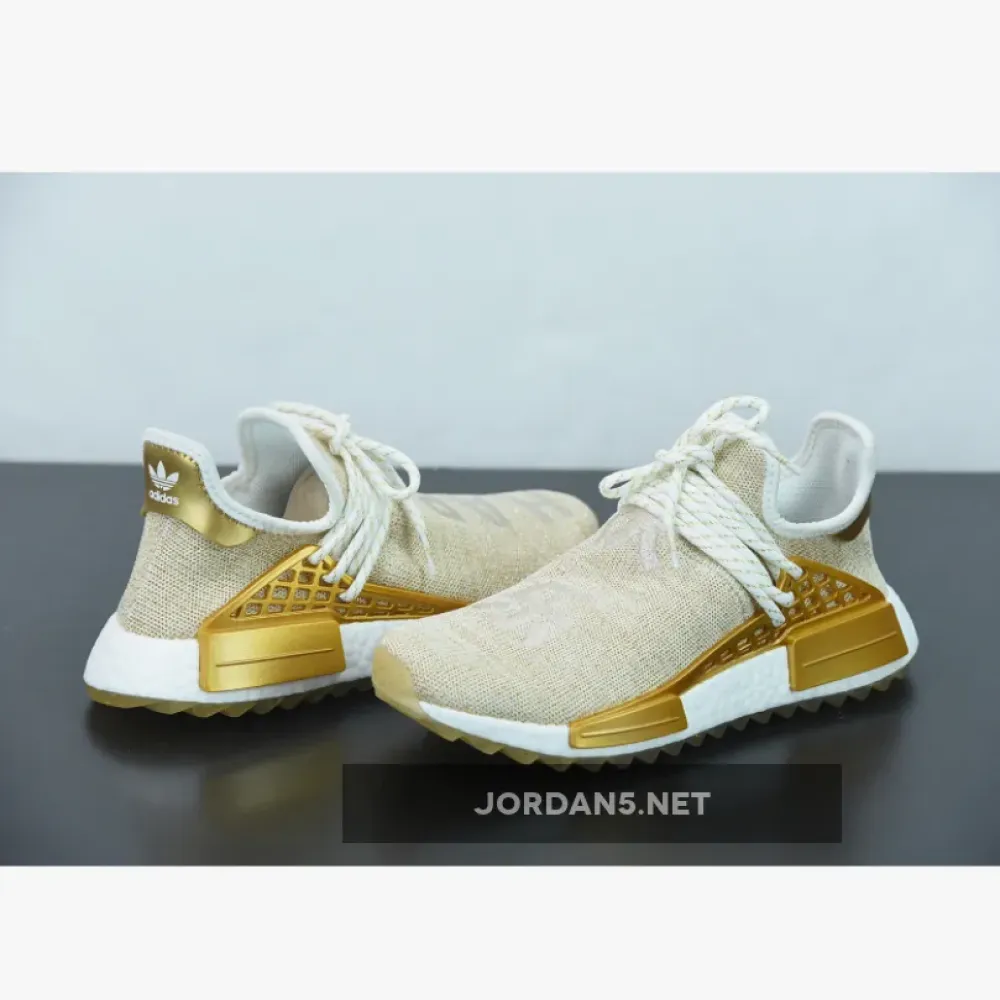 Pharrell x adidas NMD Hu Happy Gold  F99762