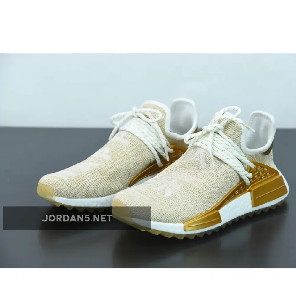Pharrell x adidas NMD Hu Happy Gold  F99762