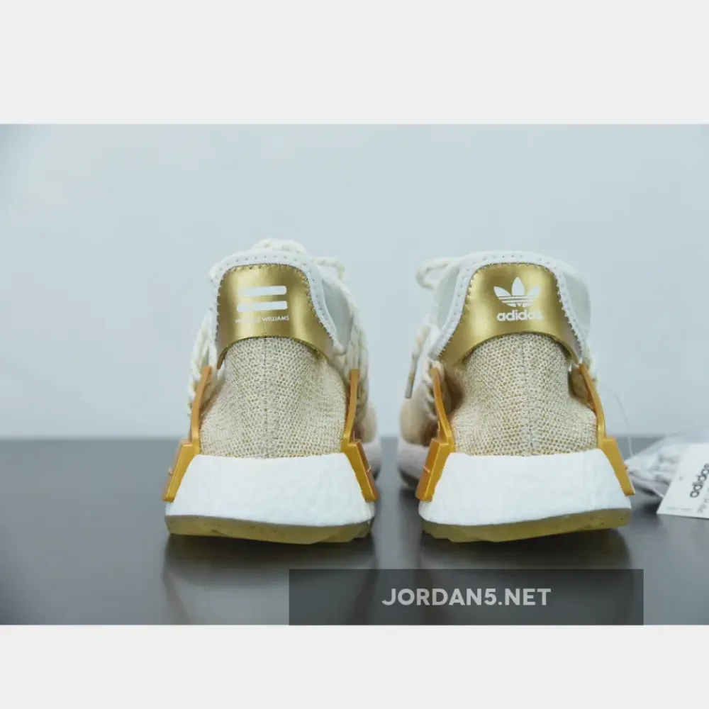 Pharrell x adidas NMD Hu Happy Gold  F99762