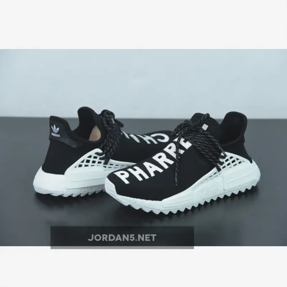 Pharrell x adidas NMD Human Race Trail Black White D97921