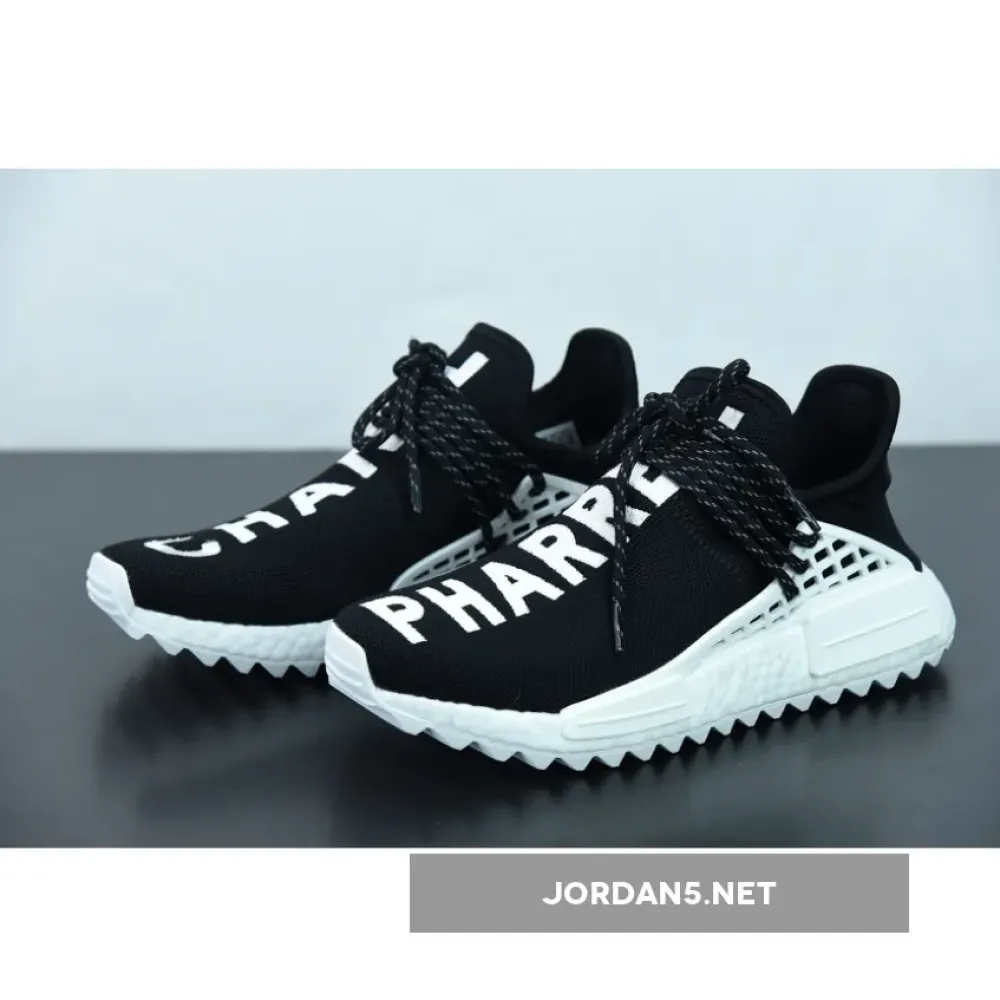 Pharrell x adidas NMD Human Race Trail Black White D97921