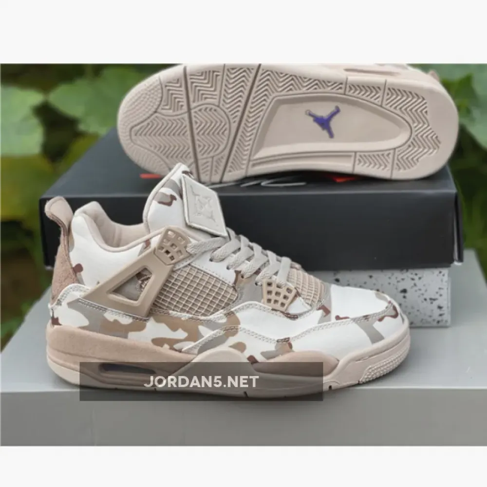 Aleali May x Air Jordan 4 Camo Venterans Day  DJ1193-200