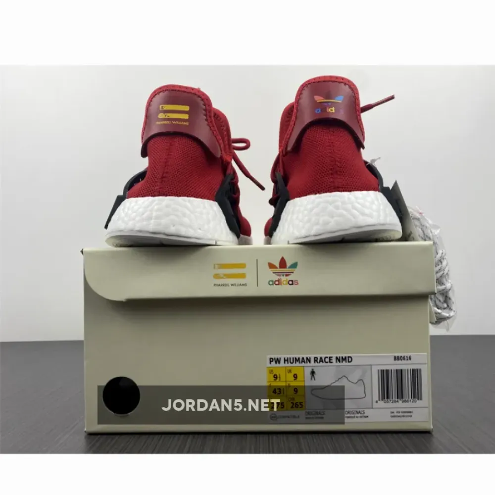Pharrell Williams x adidas NMD Human Race Red White Black BB0616
