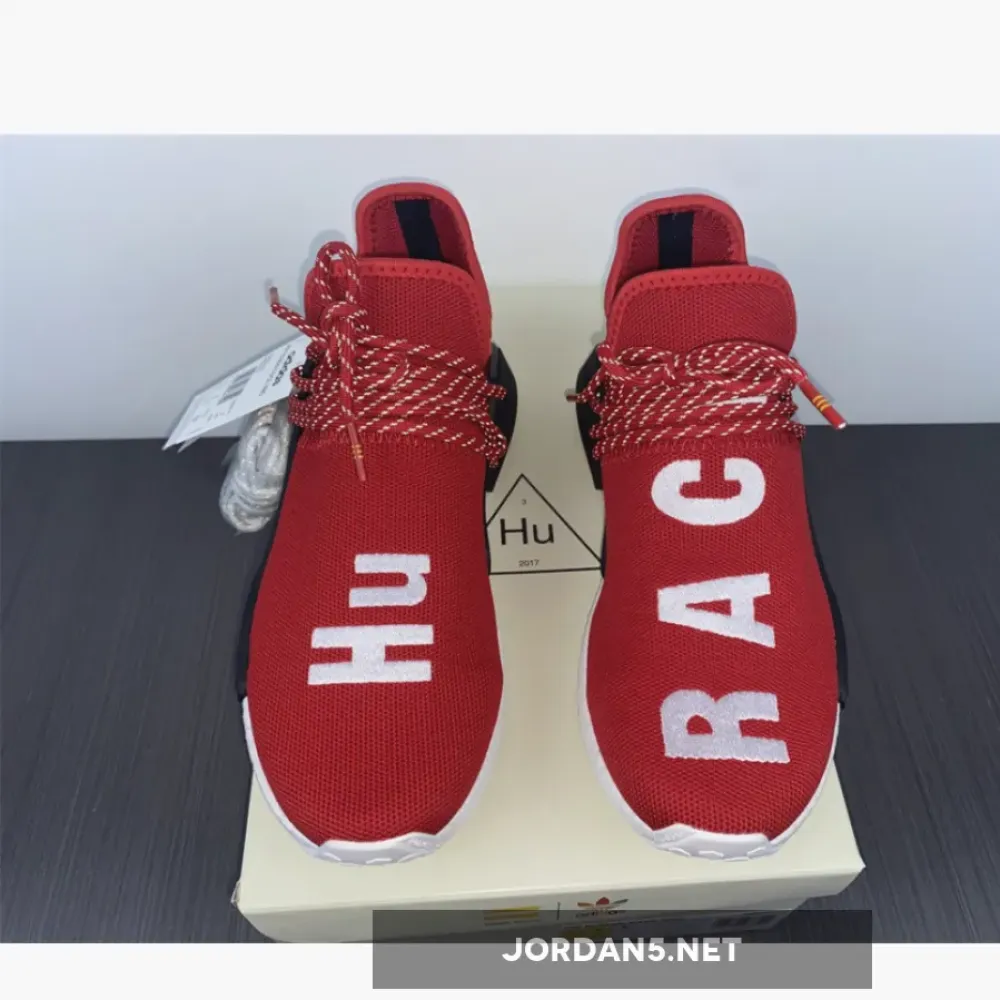 Pharrell Williams x adidas NMD Human Race Red White Black BB0616