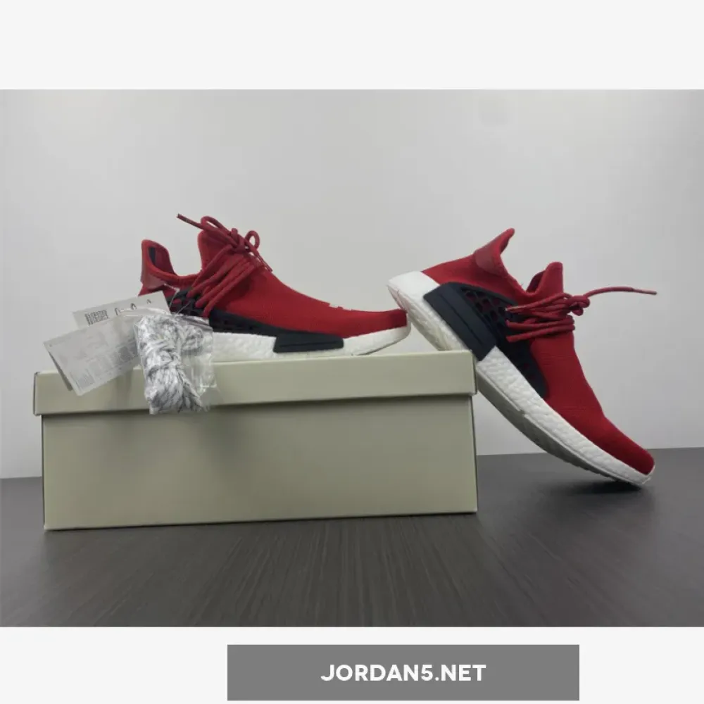 Pharrell Williams x adidas NMD Human Race Red White Black BB0616