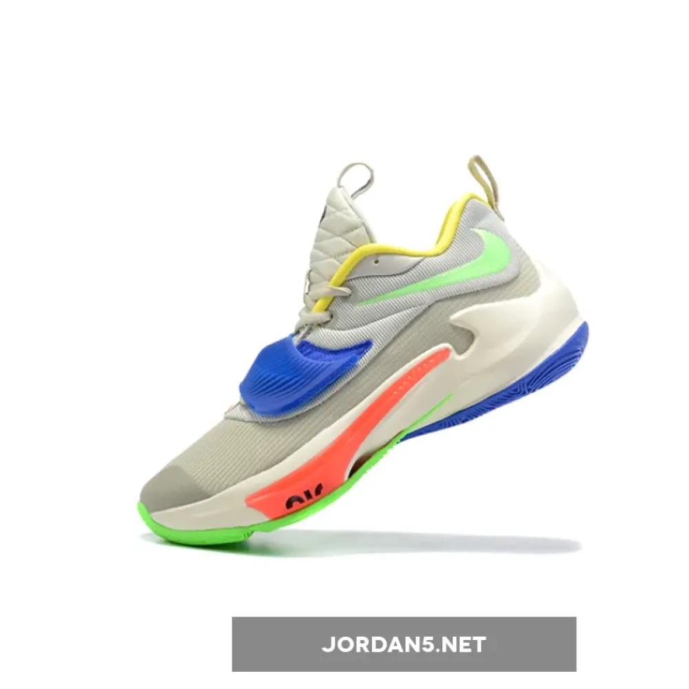 Nike Zoom Freak 3 ‘Primary Colors’  DA0695-100