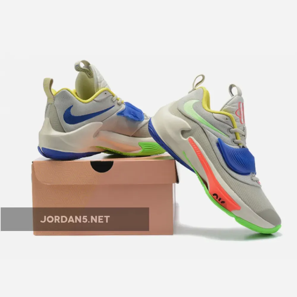 Nike Zoom Freak 3 ‘Primary Colors’  DA0695-100