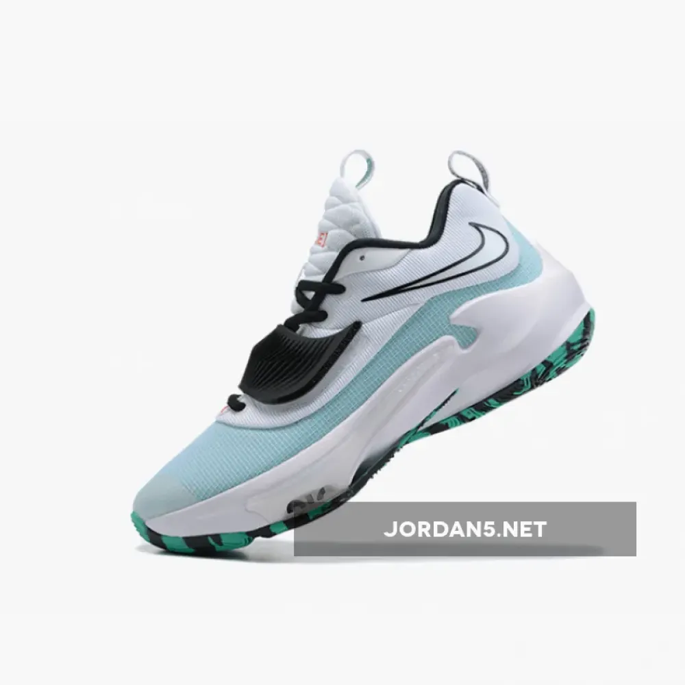 Nike Zoom Freak 3 Black White Blue  DA0695-101