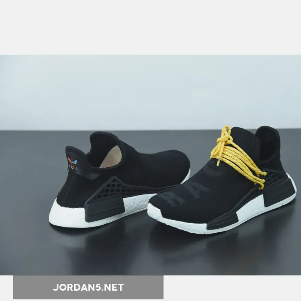 Pharrell x adidas NMD Human Race Black White  BB3068