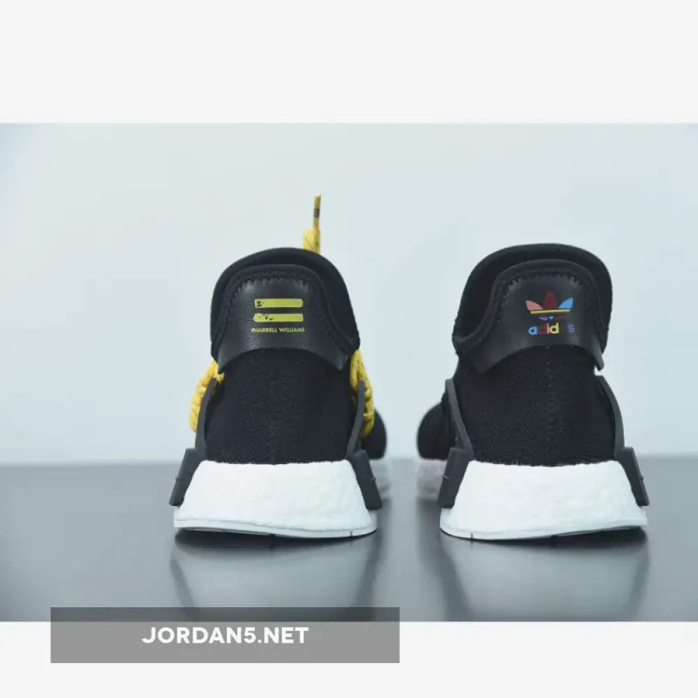 Pharrell x adidas NMD Human Race Black White  BB3068