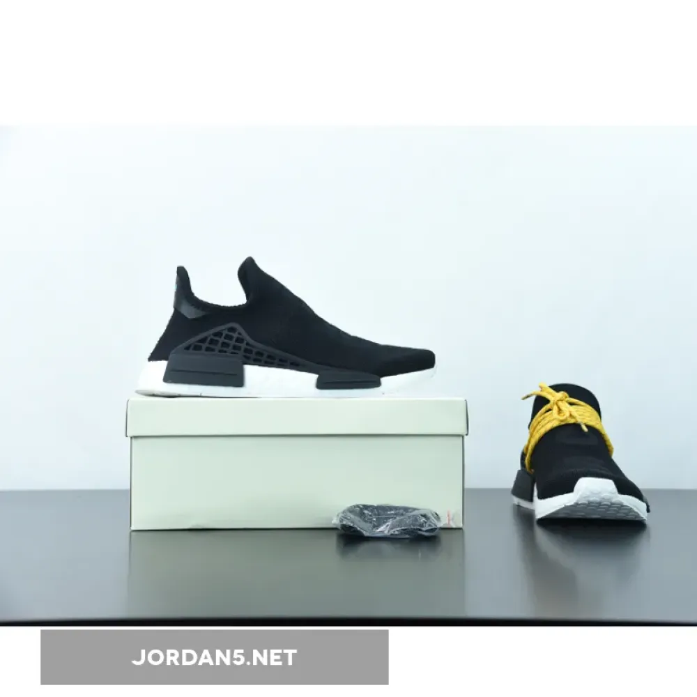 Pharrell x adidas NMD Human Race Black White  BB3068