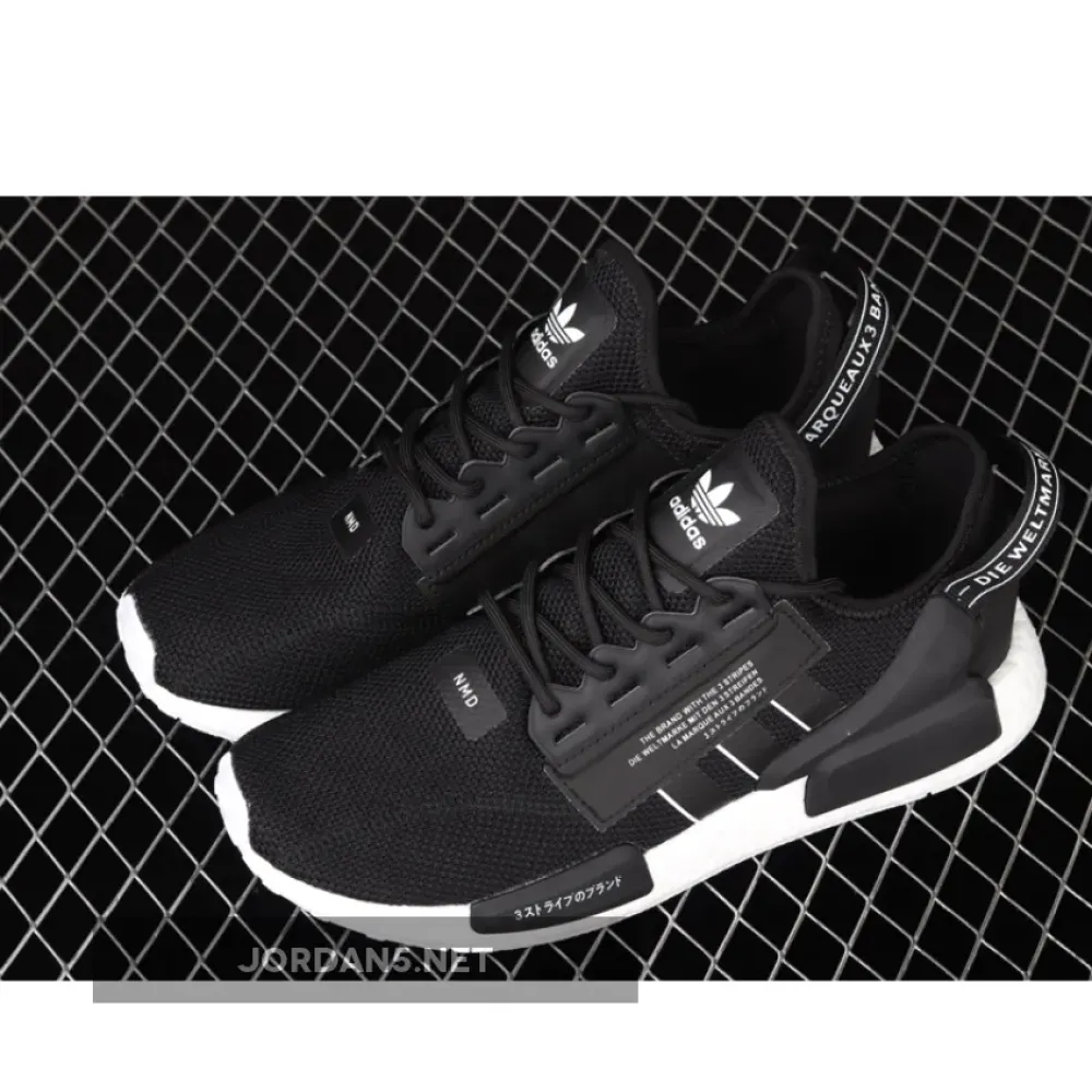 adidas NMD_R1 V2 Black White GW7690
