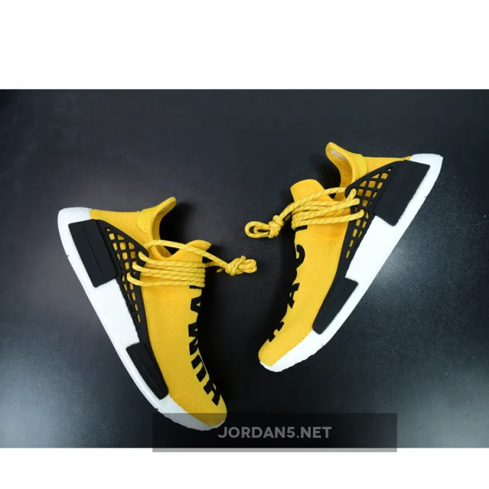 Pharrell x adidas NMD Human Race Yellow Black  BB0619