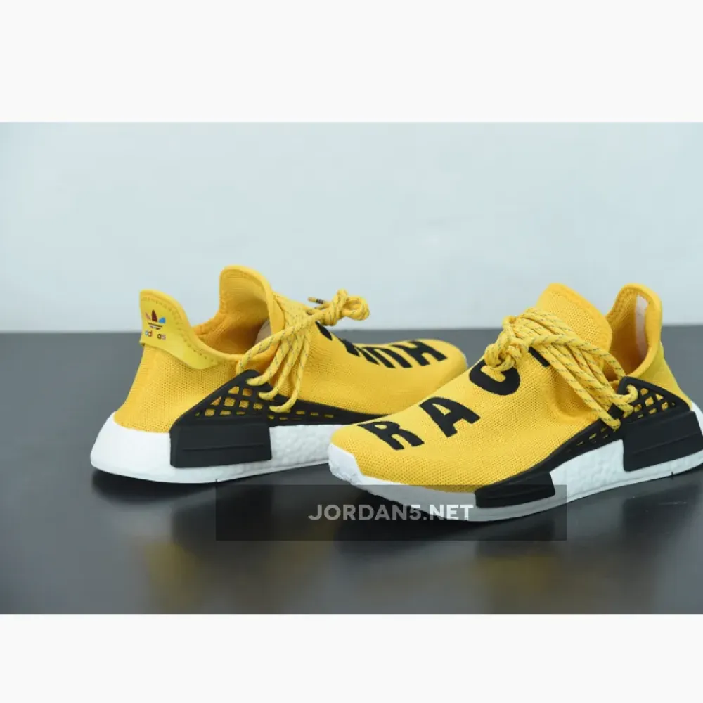 Pharrell x adidas NMD Human Race Yellow Black  BB0619