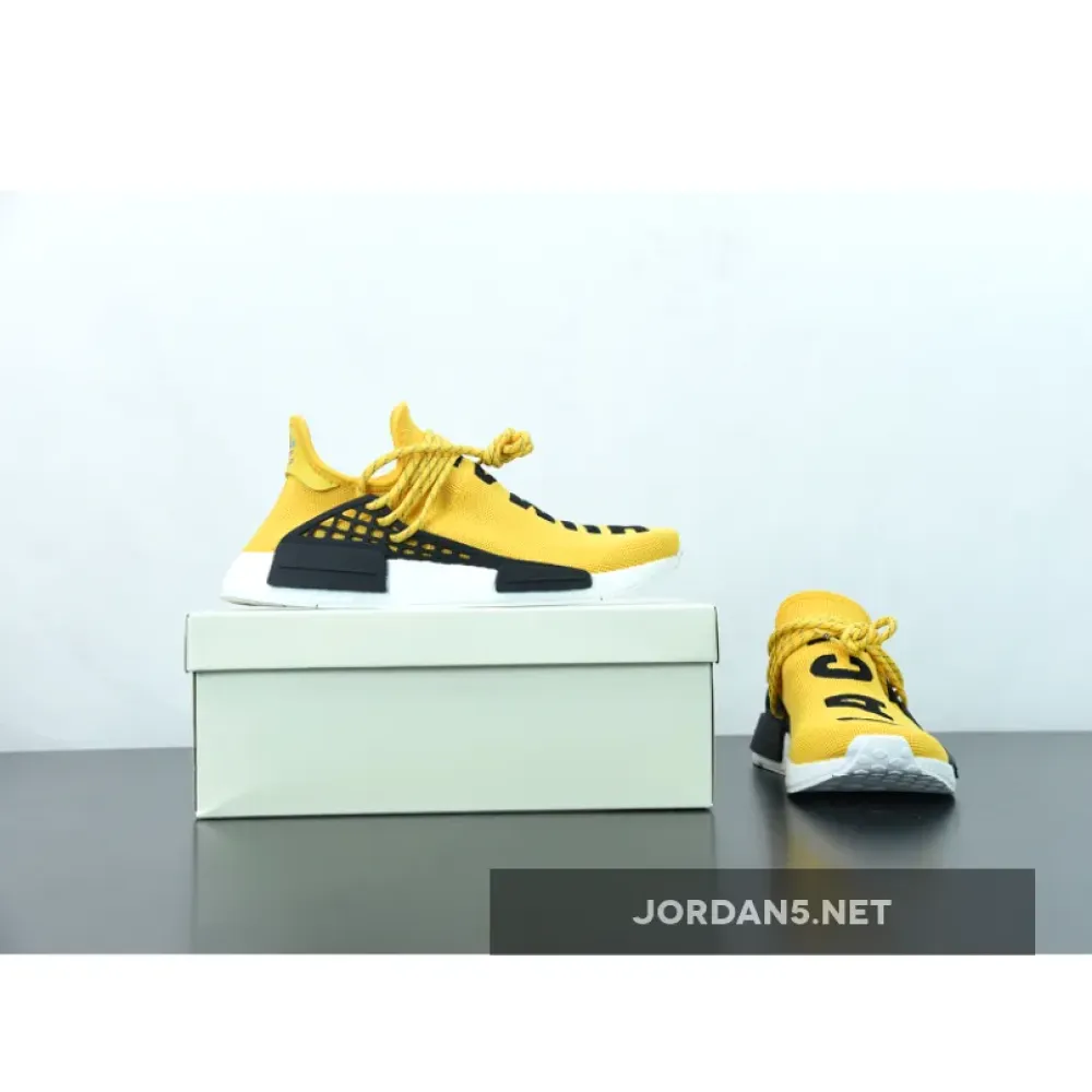 Pharrell x adidas NMD Human Race Yellow Black  BB0619