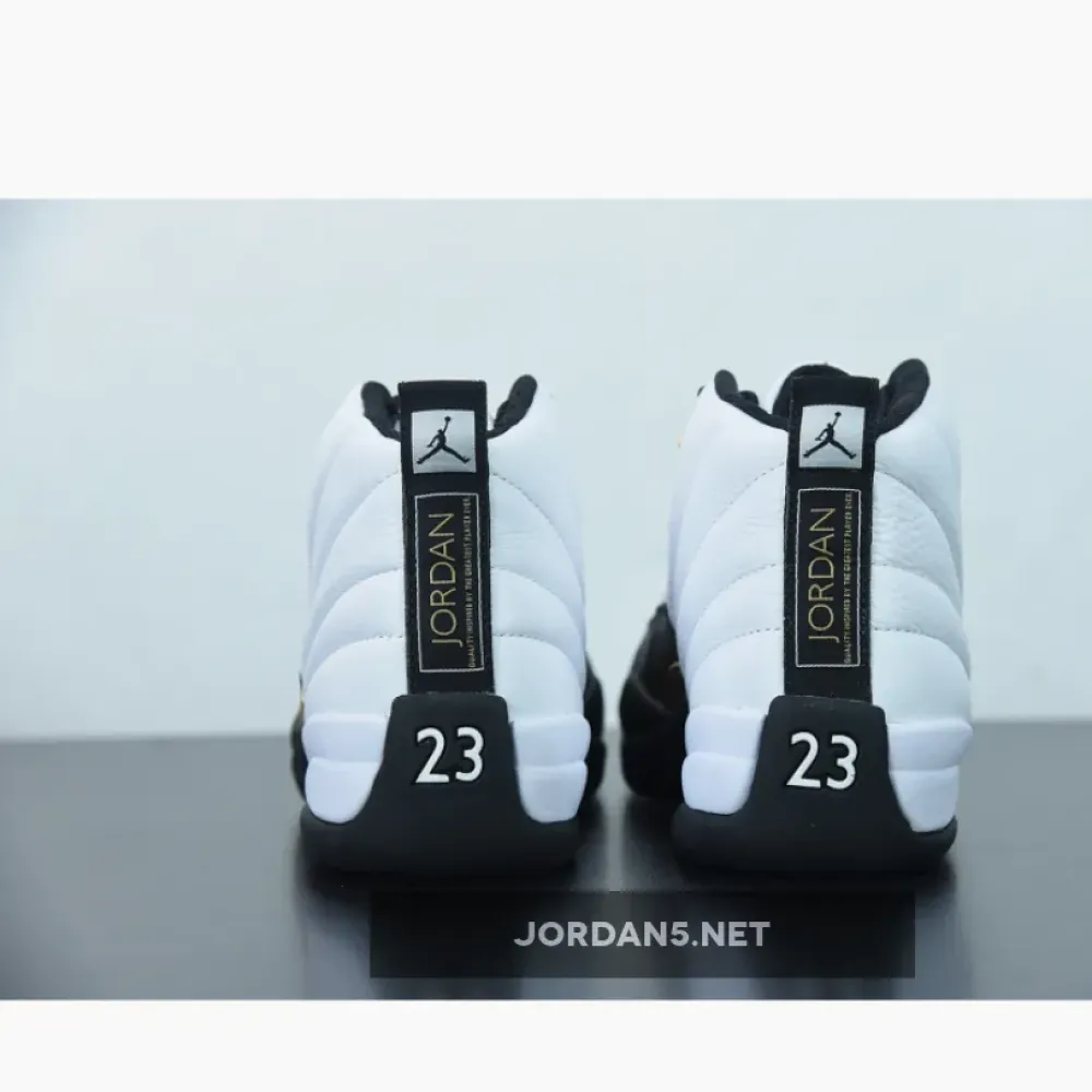 Air Jordan 12 “Royalty” White/Black-Metallic Gold  CT8013-170