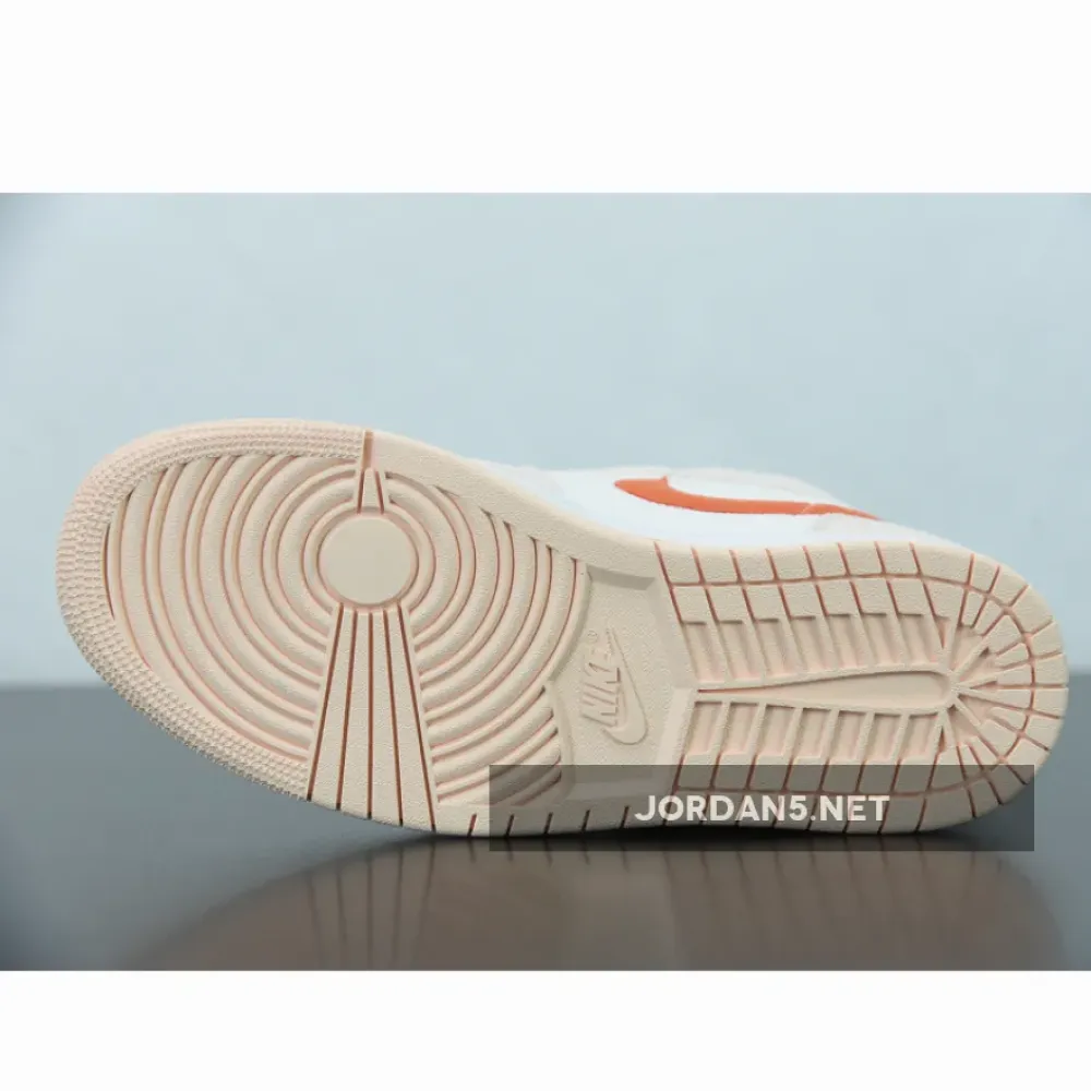 Air Jordan 1 Mid “Corduroy” Sail/Orange Quartz DA8009-108