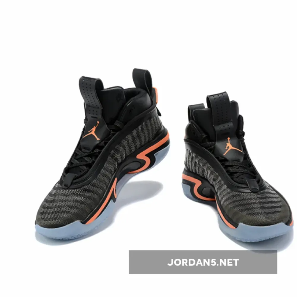 Air Jordan 36 Black Orange