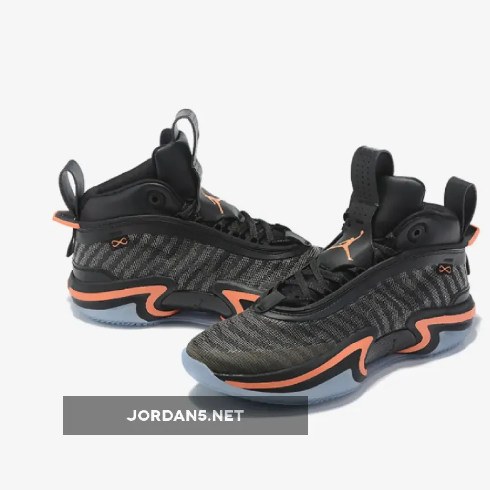 Air Jordan 36 Black Orange