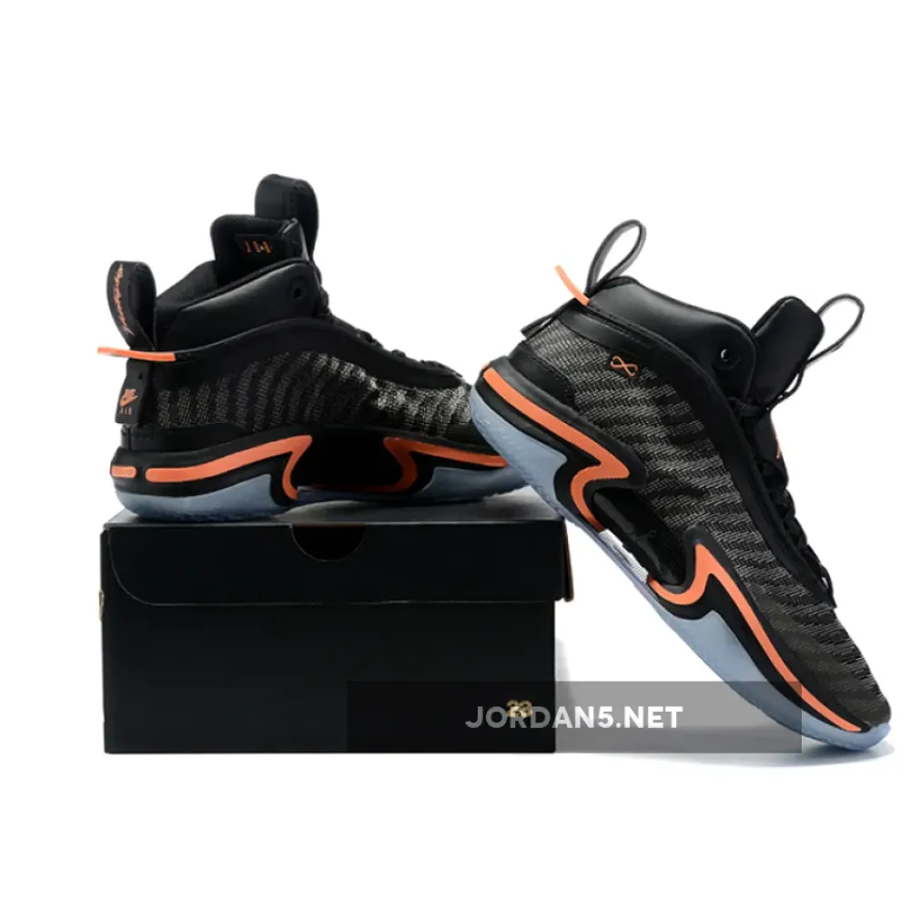 Air Jordan 36 Black Orange