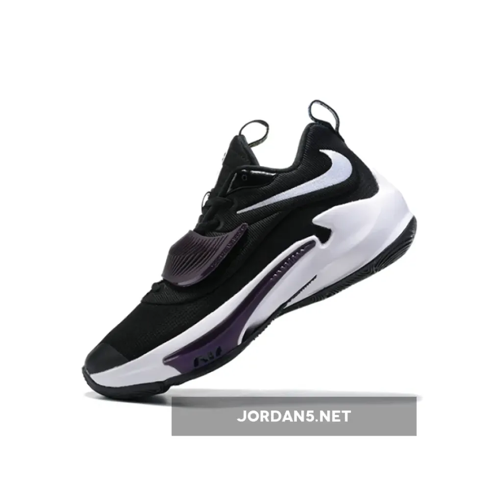 Nike Zoom Freak 3 “Project 34” Black/Light Photo Blue-White  DA0695-001