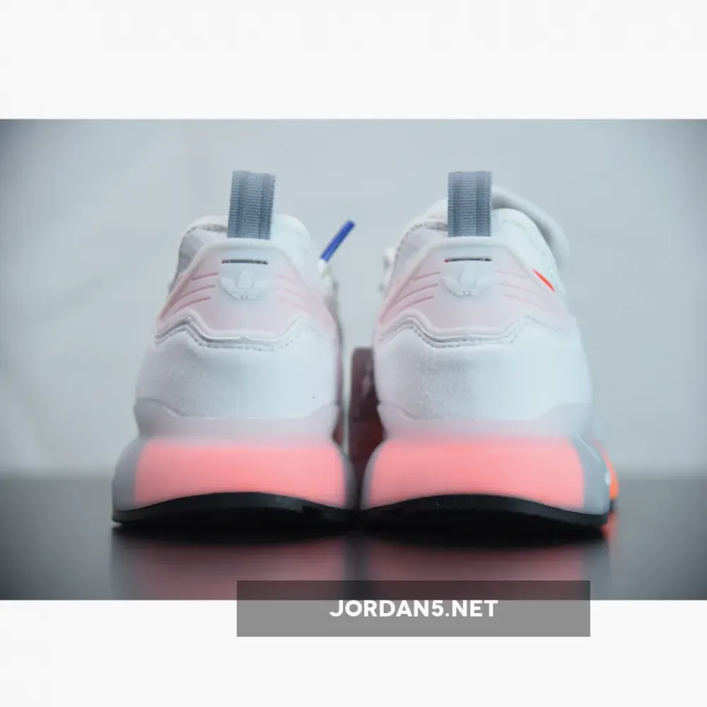 adidas ZX 2K Boost White/Metallic Silver/Glow Blue  FY5725