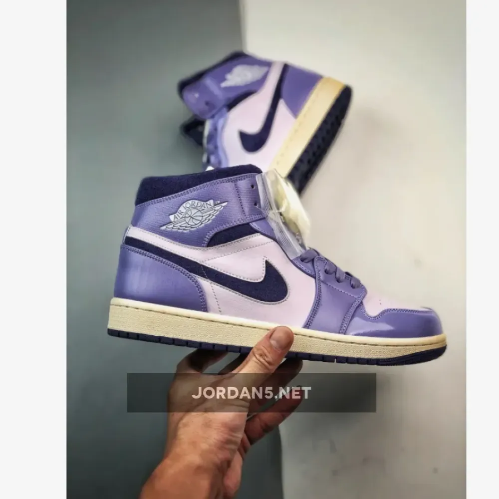 Air Jordan 1 Mid Sky J Purple/Barely Grape-Guava Ice  DZ3745-500