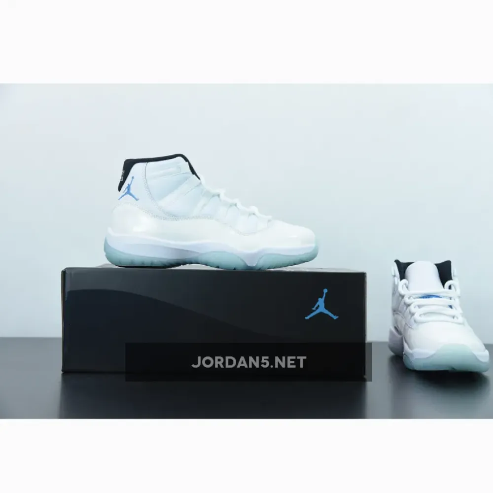 Air Jordan 11 Retro ‘Columbia Blue’ White/Legend Blue  378037-117