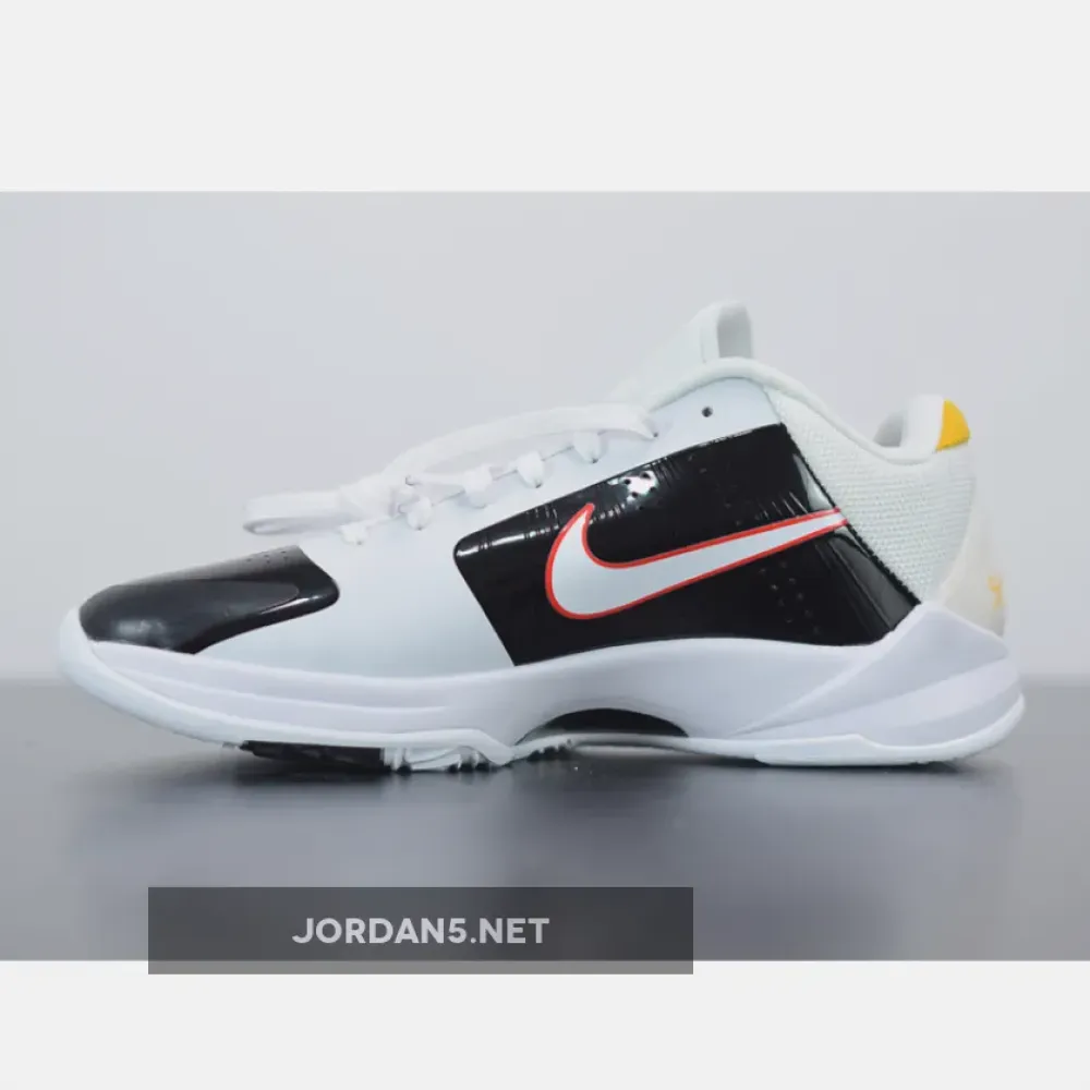 Nike Kobe 5 Protro “Alternate Bruce Lee” White/Black-Comet Red CD4991-101