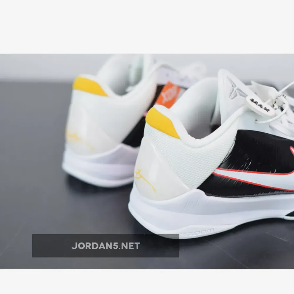 Nike Kobe 5 Protro “Alternate Bruce Lee” White/Black-Comet Red CD4991-101