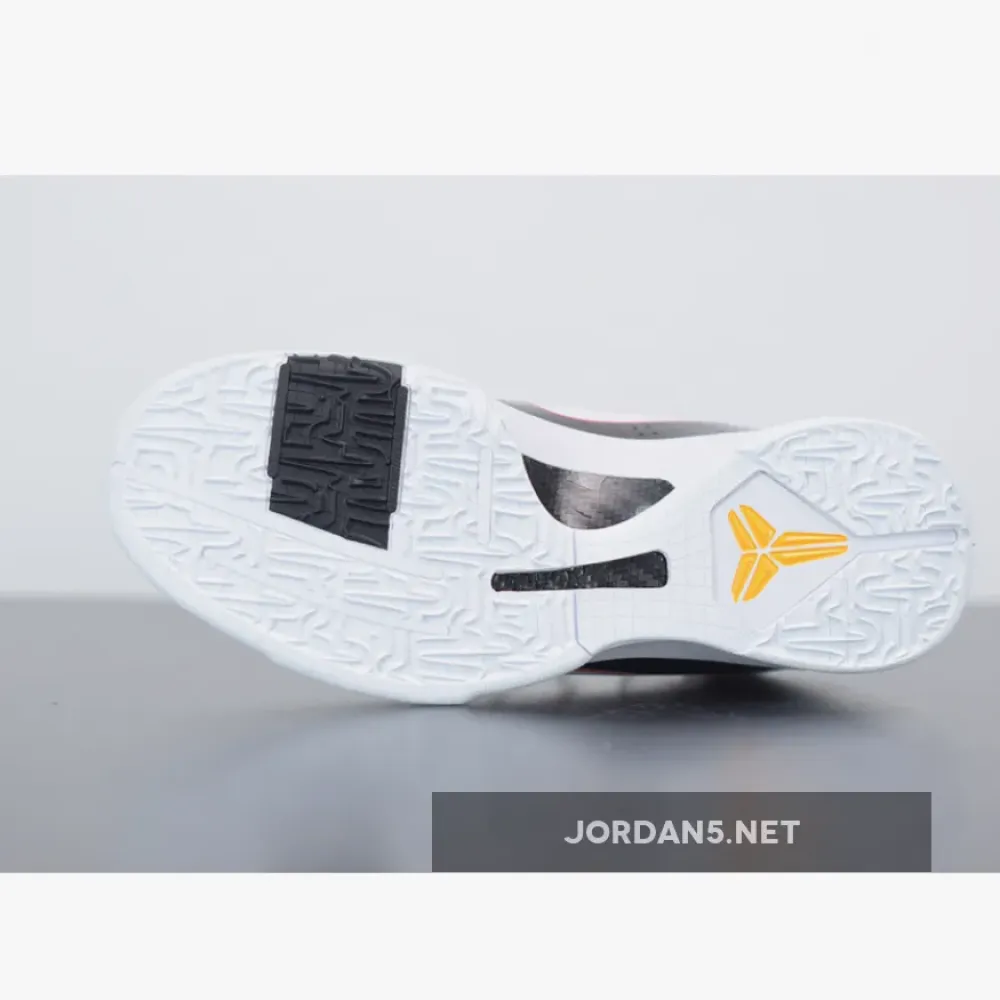 Nike Kobe 5 Protro “Alternate Bruce Lee” White/Black-Comet Red CD4991-101