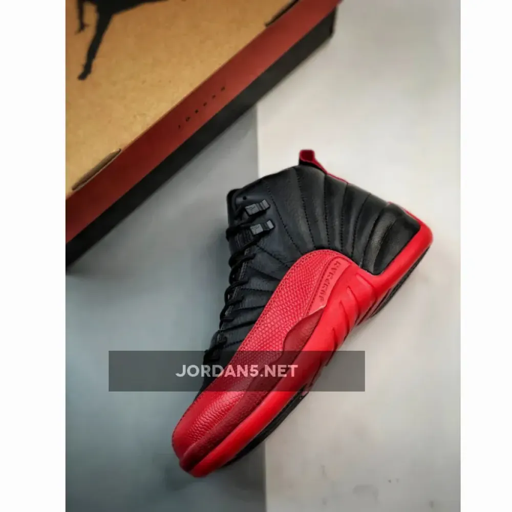 Air Jordan 12 “Flu Game” Black/Varsity Red  130690-002