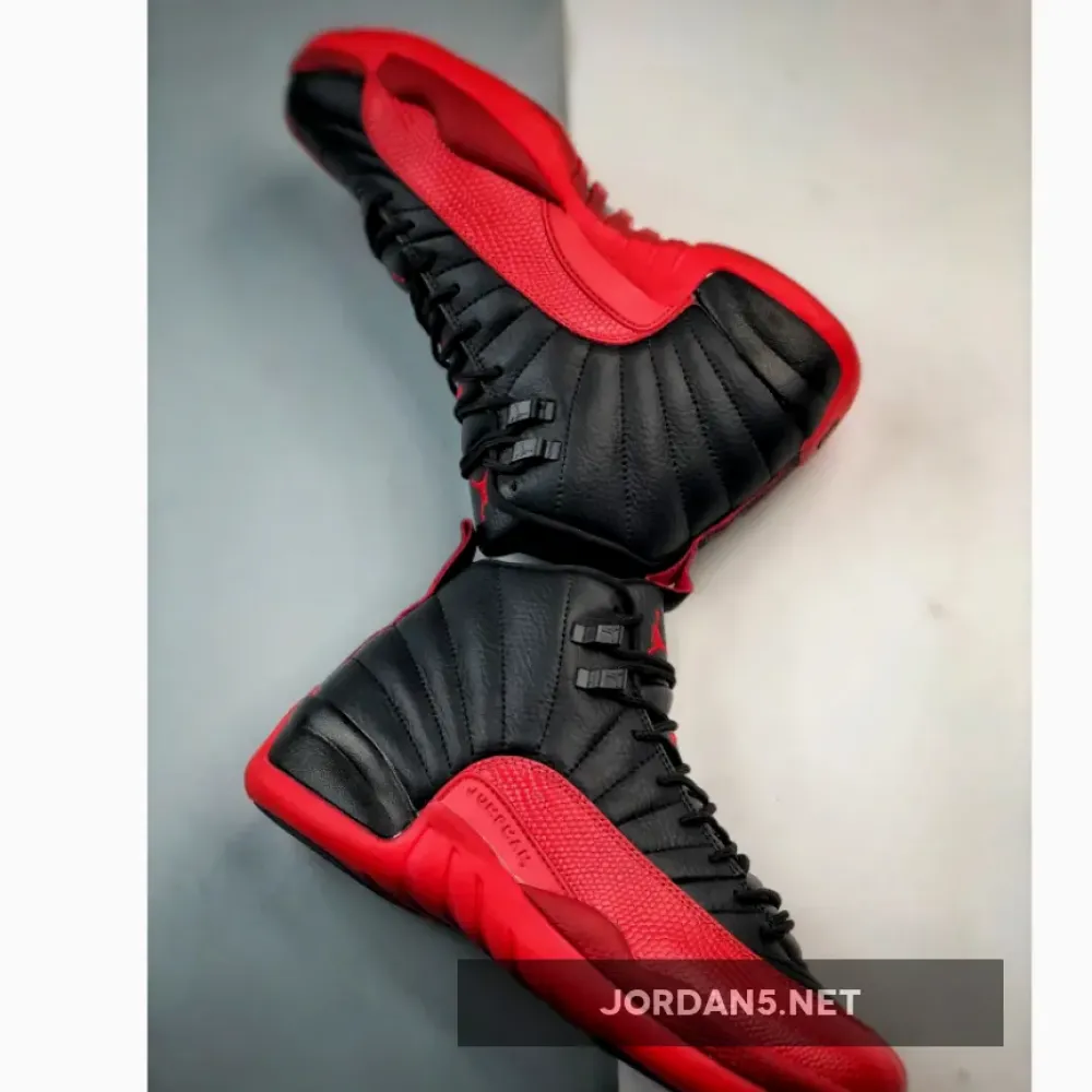 Air Jordan 12 “Flu Game” Black/Varsity Red  130690-002
