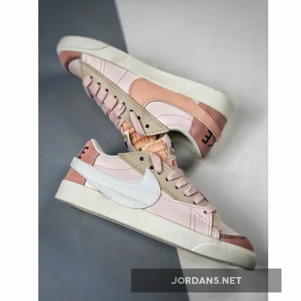 Nike Blazer Low Jumbo Pink White  DQ1470-601
