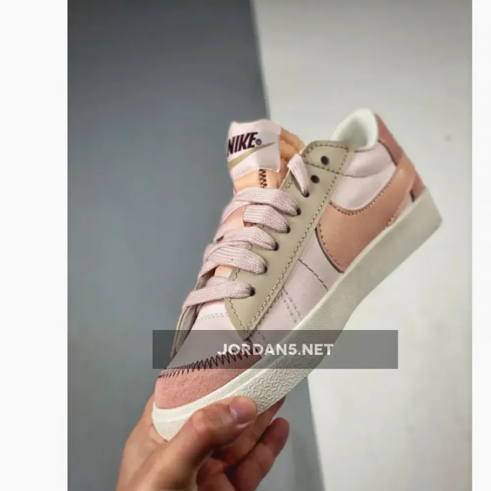 Nike Blazer Low Jumbo Pink White  DQ1470-601