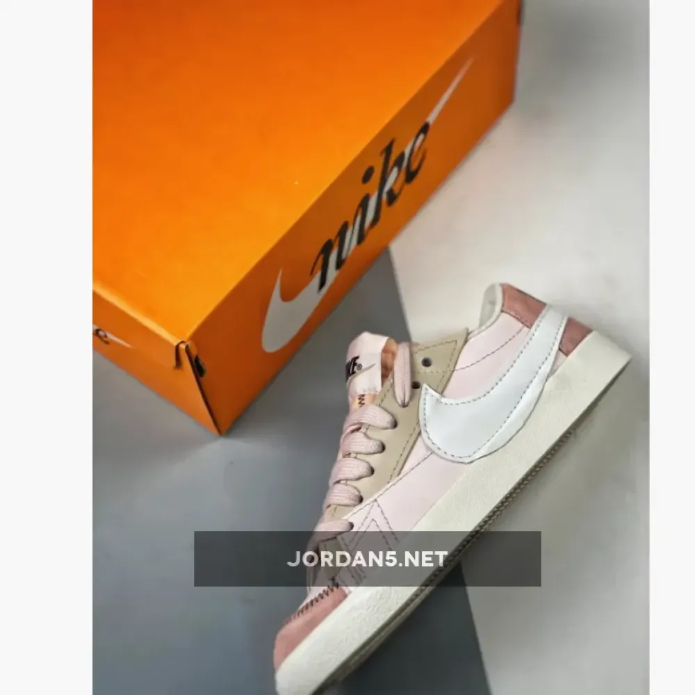 Nike Blazer Low Jumbo Pink White  DQ1470-601