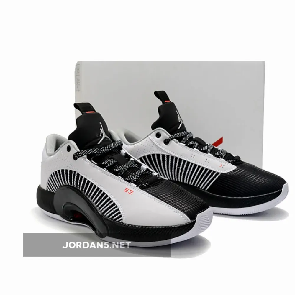 Air Jordan 35 Low ‘Black White’  CW2460-101