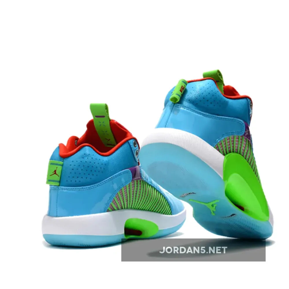 Jayson Tatum x Air Jordan 35 ‘Greatest Gift’ Blue Fury  DD3669-400