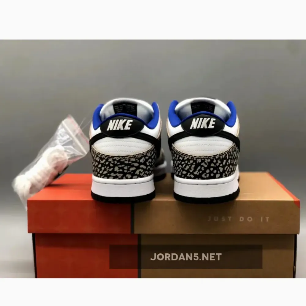 Supreme x Nike SB Dunk Low Pro ‘White Cement’ 304292-001