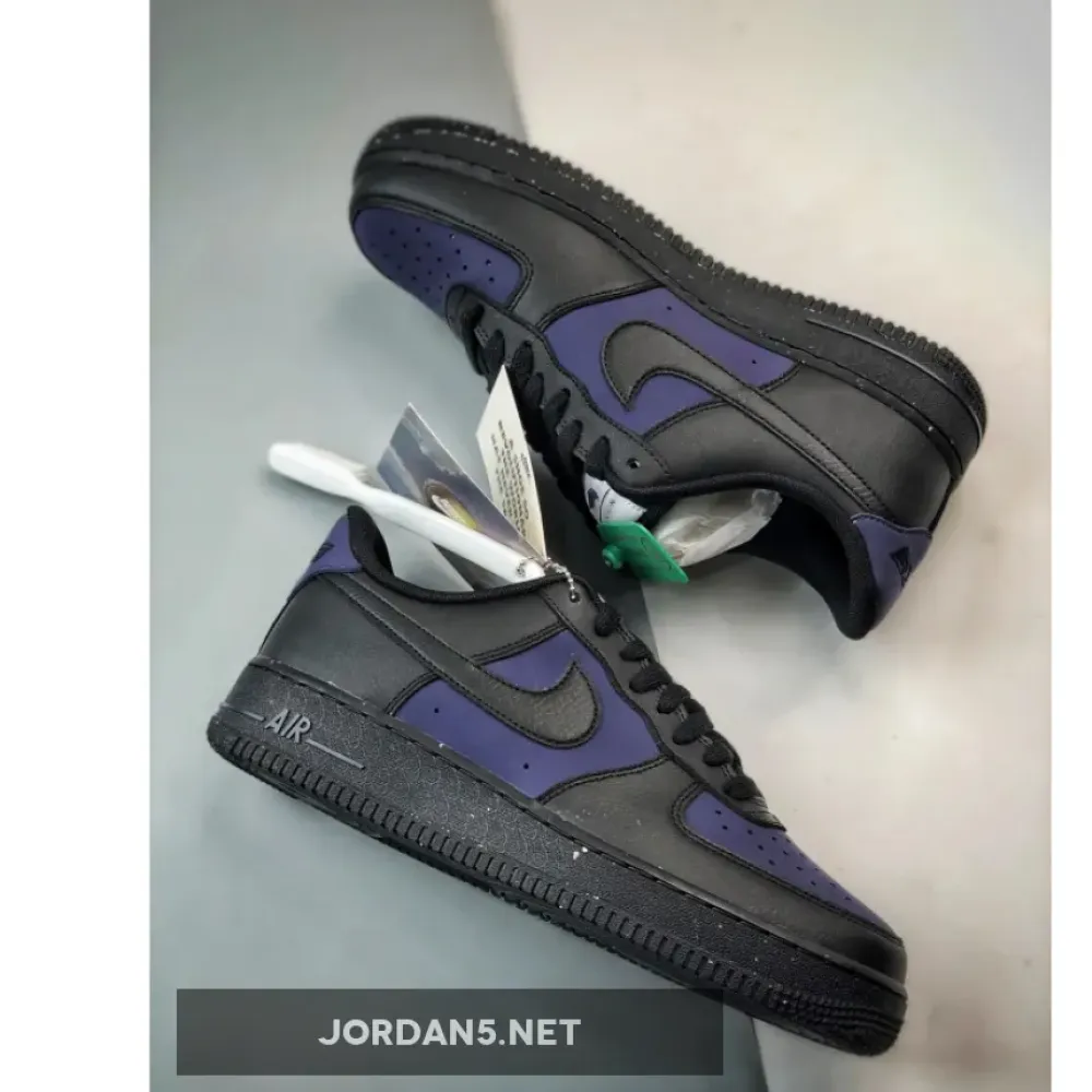 Nike Air Force 1 Low “Black/Indigo”  DZ2708-500