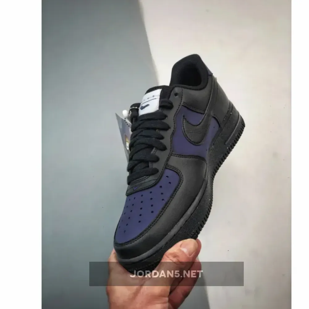 Nike Air Force 1 Low “Black/Indigo”  DZ2708-500