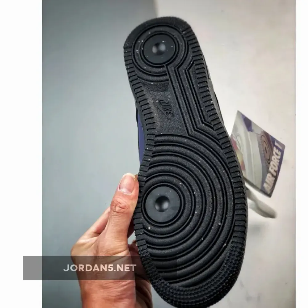 Nike Air Force 1 Low “Black/Indigo”  DZ2708-500