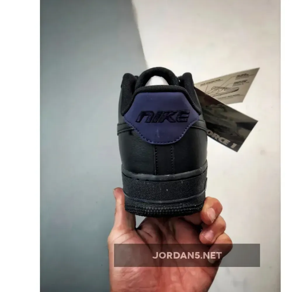 Nike Air Force 1 Low “Black/Indigo”  DZ2708-500