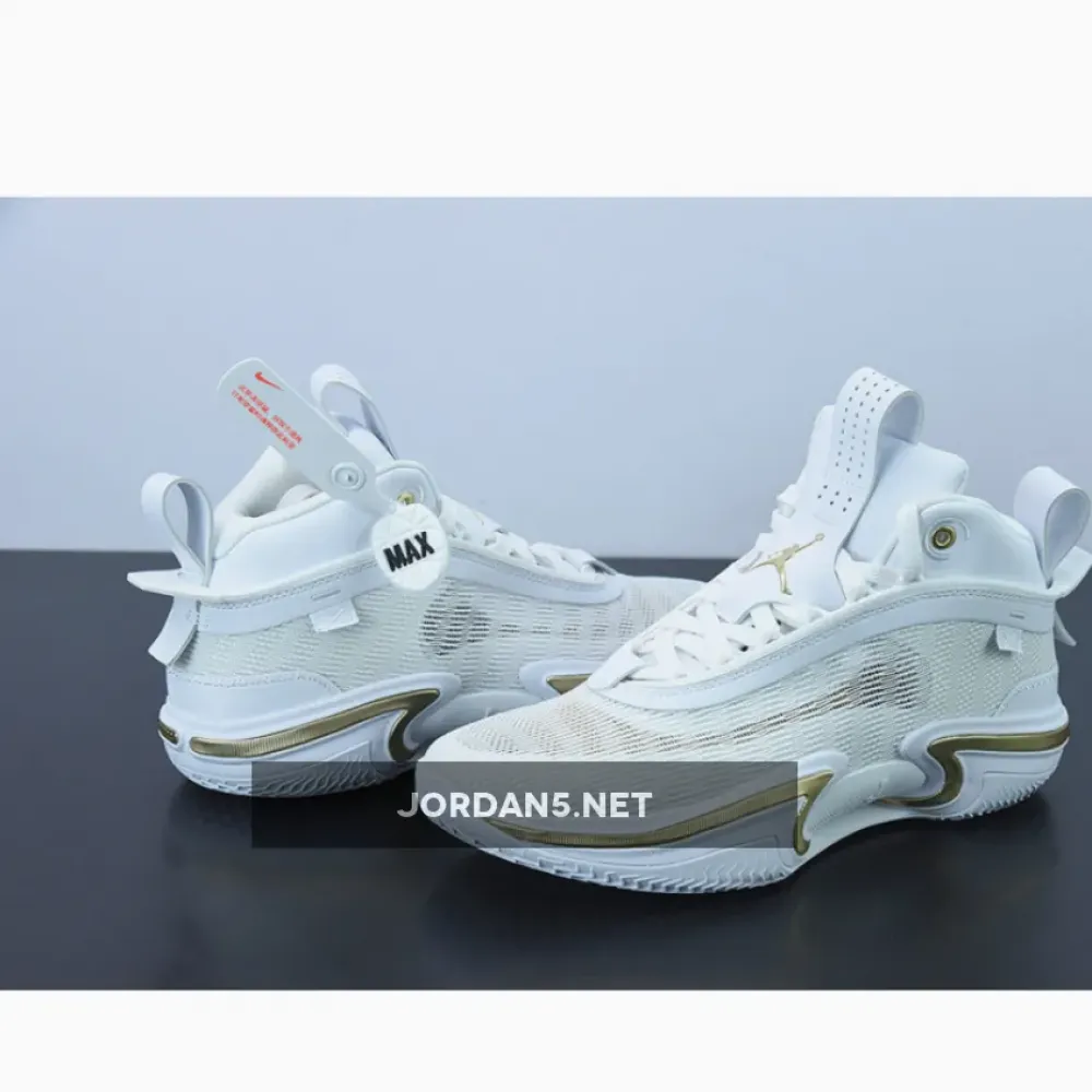 Air Jordan 36 ‘Glory’ White Gold  DJ4482-100