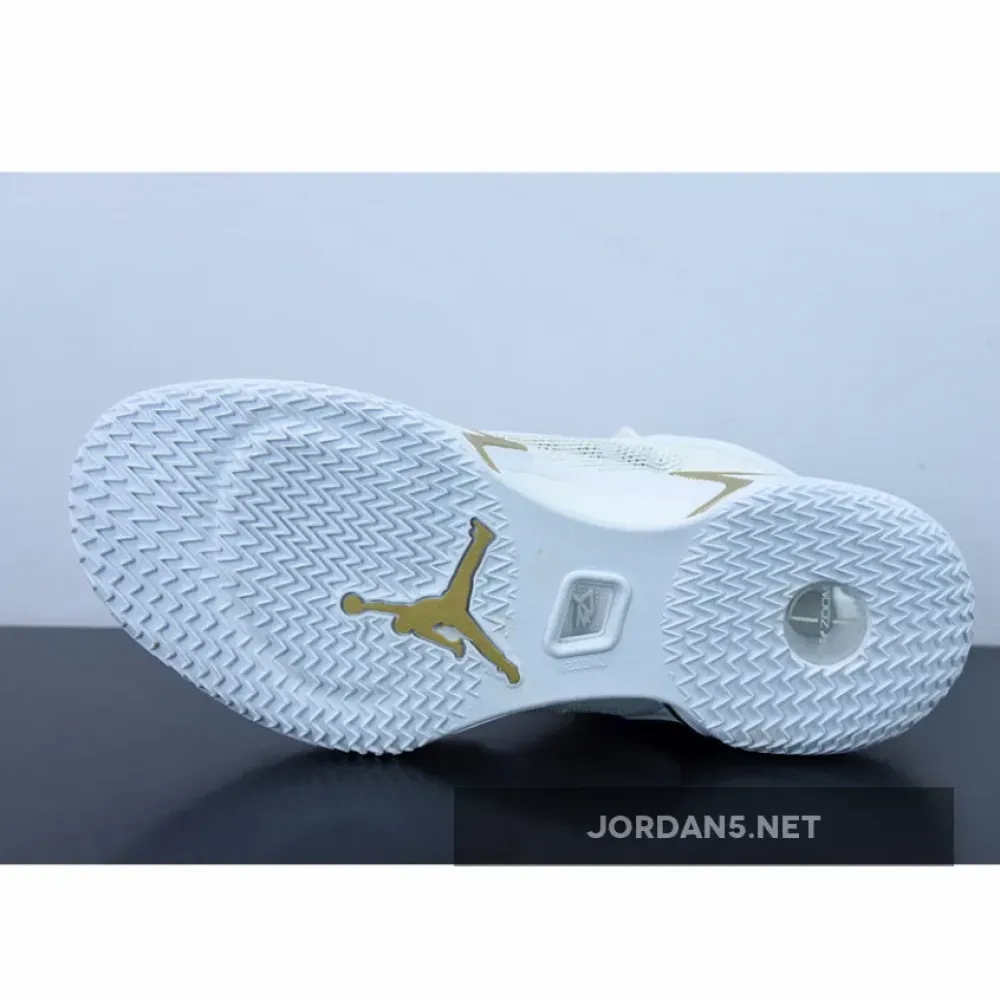 Air Jordan 36 ‘Glory’ White Gold  DJ4482-100